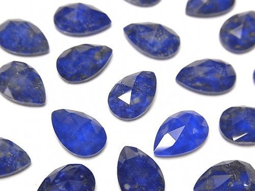 Lapis lazuli, Pear Shape, Rose Gemstone Beads