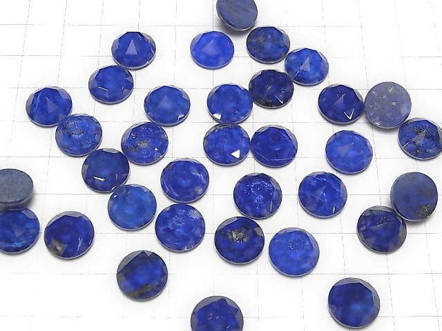 [Video] Lapislazuli x Crystal AAA Round Rose Cut 12x12mm 2pcs $9.79!