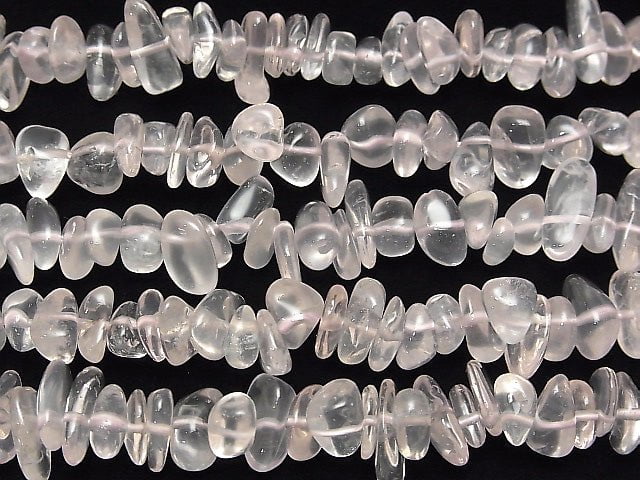 1strand $9.79! Madagascar Rose Quartz AA++ Small Nugget (Chips) 1strand beads (aprx.15inch/38cm)