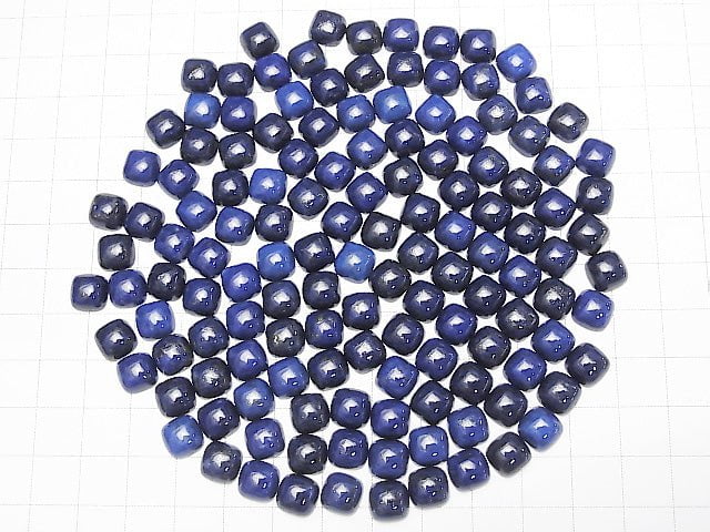 Lapislazuli AA++ Square  Cabochon 8x8mm 4pcs