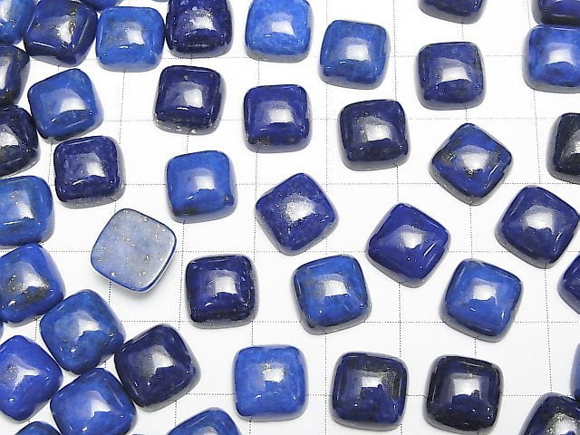 Lapislazuli AA++ Square  Cabochon 10x10mm 4pcs $8.79!