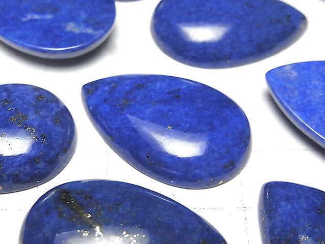 [Video] Lapislazuli AA++ Pear shape  Cabochon 30x20mm 1pc