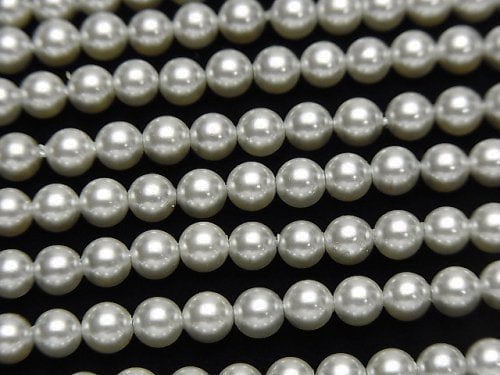 Mother of Pearl (Shell Beads), Round Pearl & Shell Beads