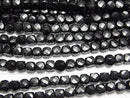 High Quality!  1strand $9.79! Onyx  Cube Shape 4x4x4mm 1strand beads (aprx.15inch/38cm)