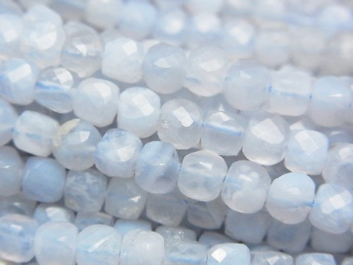 Blue Lace Agate Gemstone Beads