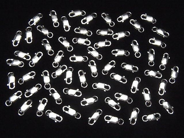 Silver 925 Lobster (with Jump Ring) 8mm Pure Silver Finish 2pcs