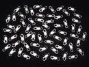 Silver925 Lobster (with Jump Ring) 8mm Pure Silver Finish 2pcs