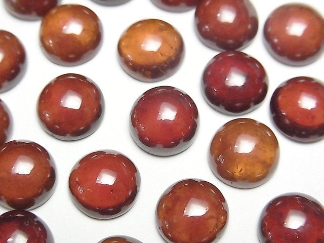 Cabochon, Garnet Gemstone Beads