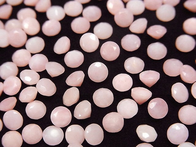 [Video]Pink Opal AAA- Loose stone Round Faceted 4x4mm 10pcs