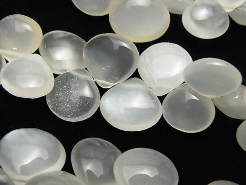 Chestnut Shape, Moonstone Gemstone Beads