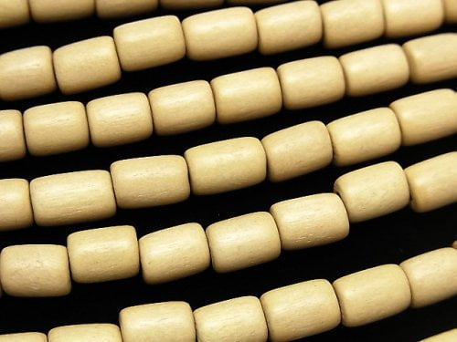 Tube, Wood Beads Natural Beads