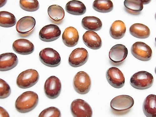 Cabochon, Garnet Gemstone Beads