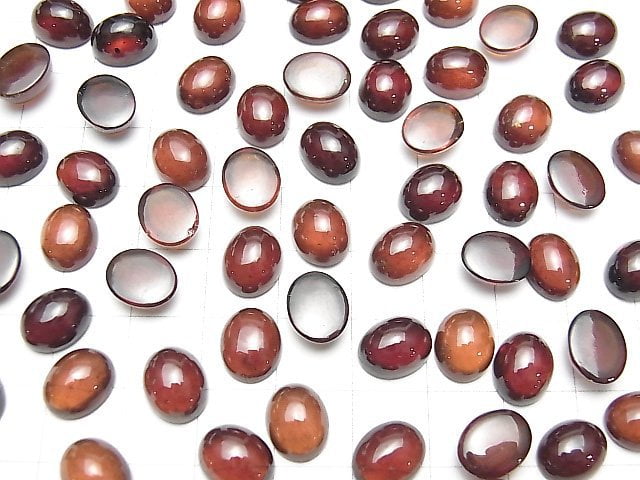 High Quality Hessonite Garnet AAA Oval  Cabochon 10x8mm 3pcs $9.79!