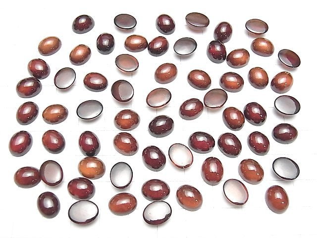 High Quality Hessonite Garnet AAA Oval  Cabochon 10x8mm 3pcs $9.79!