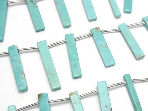 Rectangle, Turquoise Gemstone Beads