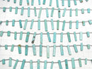 Kingman Turquoise AAA- Rectangle half or 1strand beads (aprx.6inch/16cm)