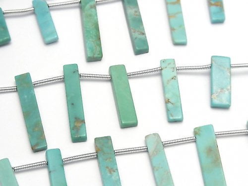 Rectangle, Turquoise Gemstone Beads