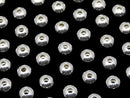 Silver925 Rondelle 2.5mm,3mm,4mm,5mm,6mm Pure Silver Finish 20pcs