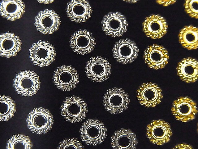 Roundel Metal Beads & Findings