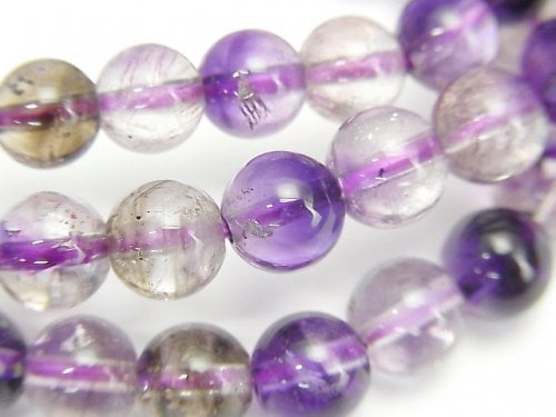 [Video] Elestial Quartz AAA- Round 7mm 1strand (Bracelet)