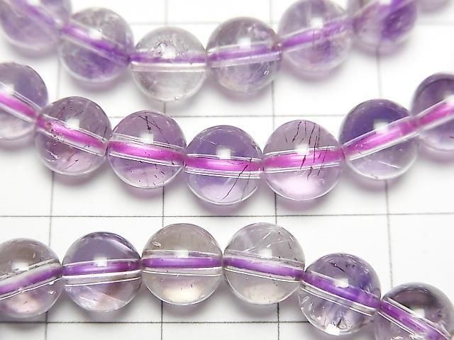 [Video] Elestial Quartz AAA- Round 7-7.5mm Bracelet