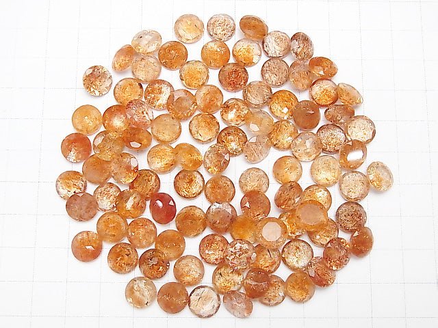 [Video] High Quality Sunstone AAA Undrilled Round Faceted 9x9mm 2pcs $8.79!