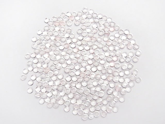 High Quality Rose Quartz AAA Round  Cabochon 3x3mm 10pcs