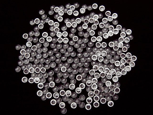 High Quality Rose Quartz AAA Round  Cabochon 3x3mm 10pcs