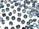 [Video]High Quality London Blue Topaz AAA Loose stone Round Faceted 3x3mm 10pcs