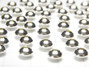 Silver925  Rondelle  5.7mm 5pcs