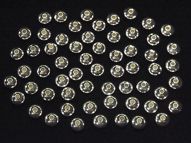 Silver925  Roundel  5.7mm 10pcs