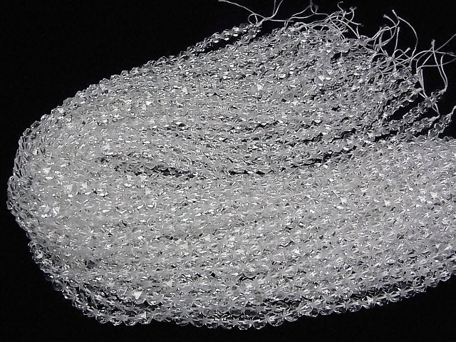 [Video] Crystal AAA 20 Faceted Round 6mm half or 1 strand beads (aprx.15inch/37cm)