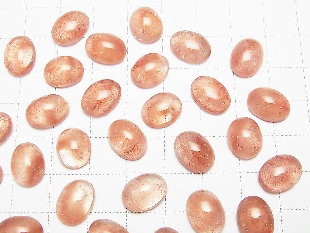 Natural Russian Strawberry Quartz AAA- Oval Cabochon 11x8mm 1pc $49.99!