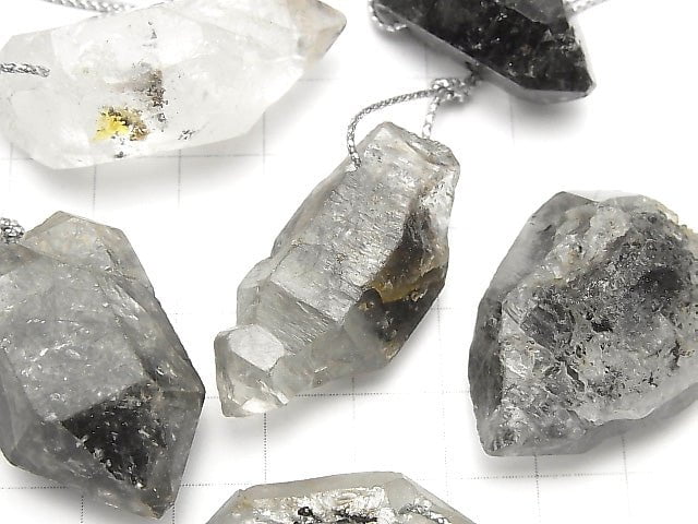 [Video]Point Crystal AA++ Rough Rock Nugget Natural Shape 3pcs $13.99!