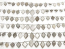 1strand $19.99! Gray Moonstone AA++ Diamond Shape 1strand (13pcs ).