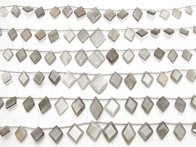 1strand $19.99! Gray Moonstone AA++ Diamond Shape 1strand (13pcs ).