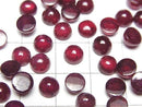 [Video]High Quality Ruby AA++ Round Cabochon 6x6mm 2pcs