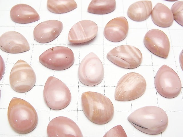 [Video] Australia Pink Opal AAA Pear shape Cabochon 14x10mm 3pcs $8.79!