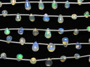 [Video]High Quality Ethiopian Opal AA++ Drop (Smooth) 1strand (18pcs)