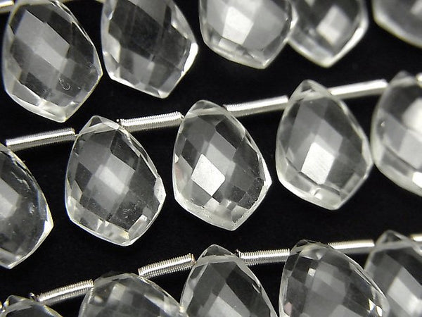 Crystal Quartz, Marquise Gemstone Beads