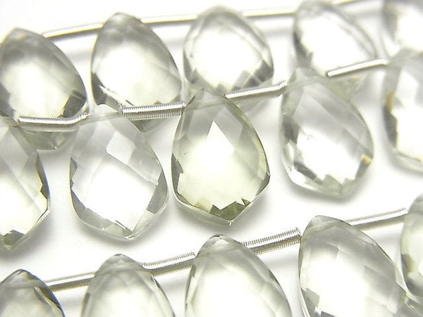 Green Amethyst, Marquise Gemstone Beads