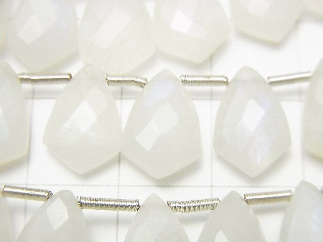 High Quality Rainbow Moonstone AA++ Deformation Faceted Marquise 12x8mm half or 1strand (18pcs ).