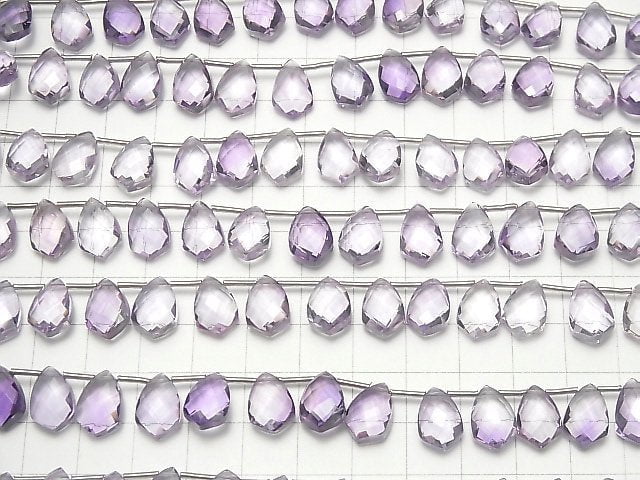 High Quality Pink Amethyst AAA Deformation Faceted Marquise 12x8mm half or 1strand (18pcs ).