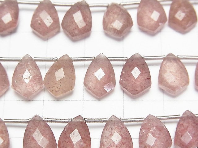 High Quality Pink Epidote AA++ Deformation Faceted Marquise 12x8mm half or 1strand (18pcs ).