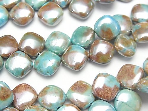 Diamond, Prehnite Gemstone Beads