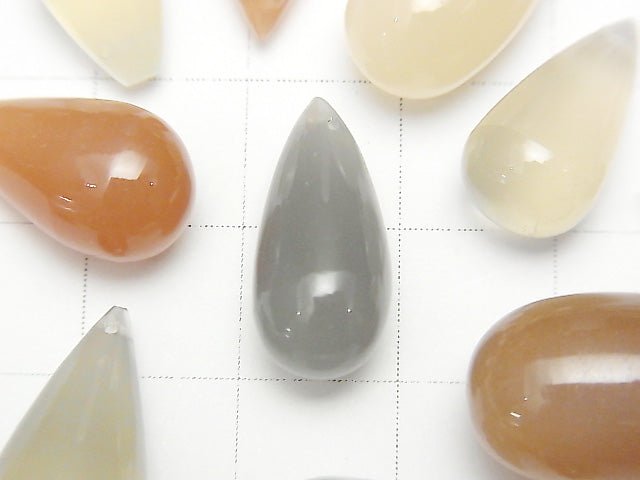 High Quality Multi Color Moonstone Drop (Smooth) 4pcs $9.79!