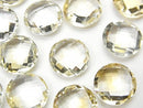 Citrine, Coin, Undrilled (No Hole) Gemstone Beads