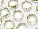 High Quality Light Color Citrine AAA Undrilled Coin Cushion Cut 12x12mm 4pcs $7.79!
