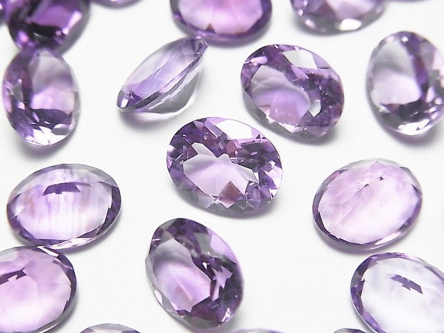 Amethyst, Oval Gemstone Beads