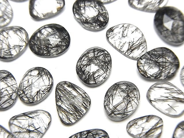 Tourmalinated Quartz Gemstone Beads